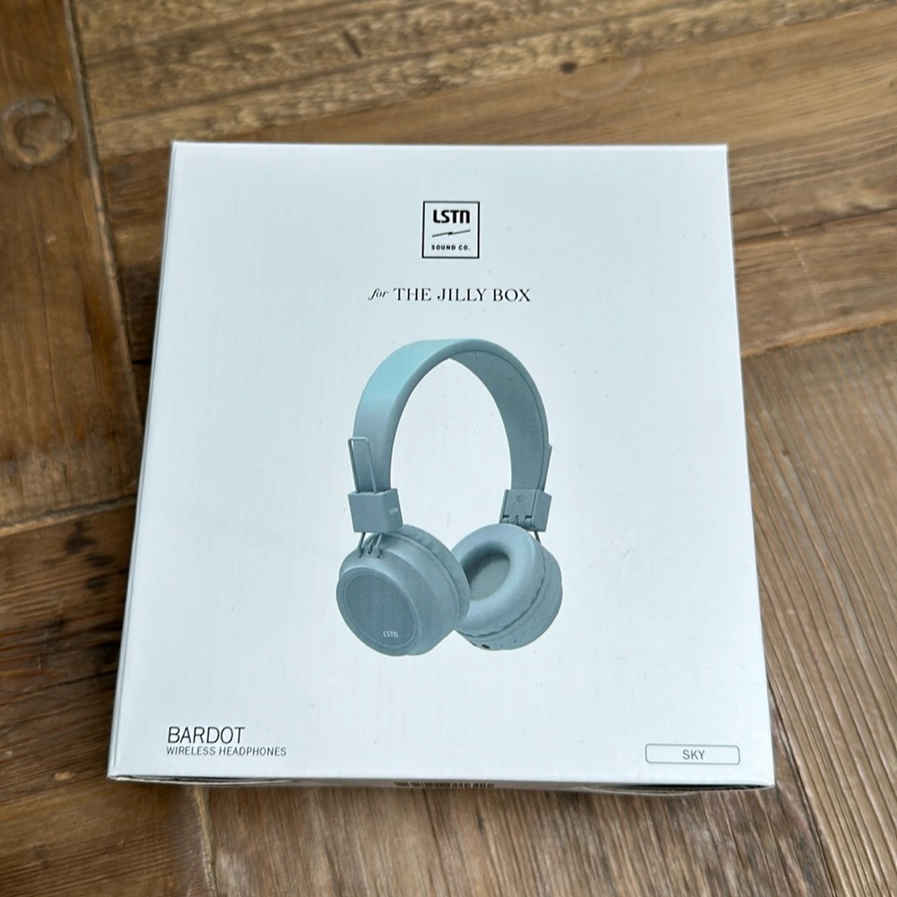Jillian Harris x LSTN sound company colab Bardot Wireless Headphones